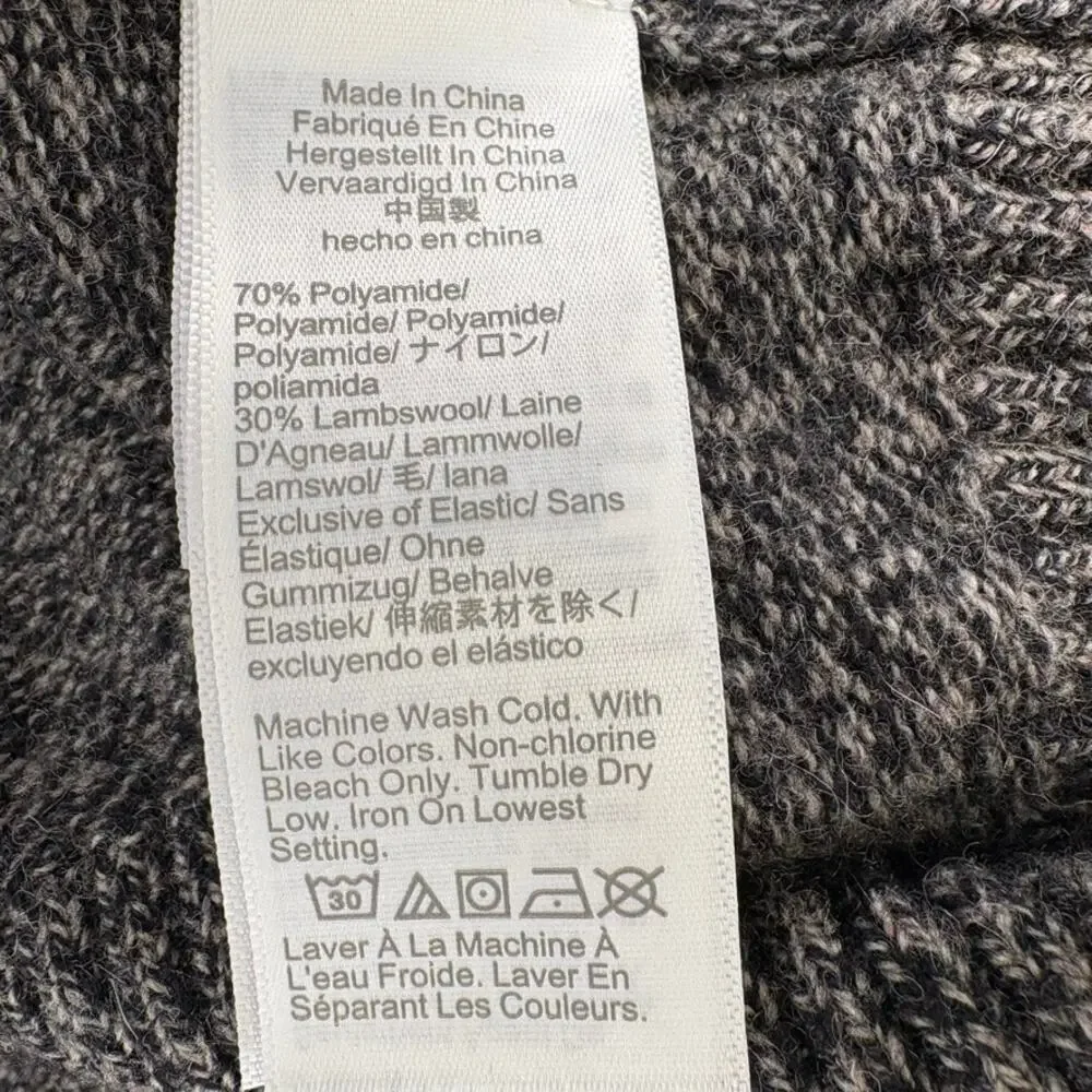 J. Crew Casual‎ Neutral Wool Blend Old Money Dad Grandpacore Sweater Sz L
